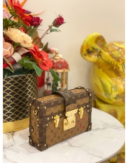 (UNUSED) LOUIS VUITTON PETITE MALLE MONOGRAM REVERSE CANVAS