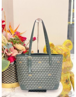 (LIKE NEW) FAURE LE PAGE 27 TOTE BAG IN GREEN 