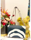 (LIKE NEW) CHRISTIAN DIOR DIORAMA BAG LEATHER PRINTED PATCHWORK -FULL SET-
