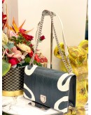 (LIKE NEW) CHRISTIAN DIOR DIORAMA BAG LEATHER PRINTED PATCHWORK -FULL SET-