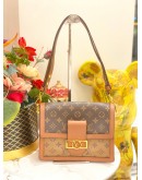 LOUIS VUITTON DAUPHINE MM BROWN MONOGRAM REVERSE CANVAS 