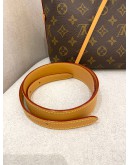 2024 MICROCHIP LOUIS VUITTON CARRYALL PM BROWN MONOGRAM CANVAS WITH SMALL POUCH AND REMOVABLE STRAP FULL SET