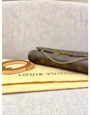 LOUIS VUITTON FAVOURITE FLAP MONOGRAM CANVAS FLAP BAG WITH 2 REMOVABLE CHAIN AND LEATHER STRAP