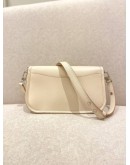  LOUIS VUITTON WHITE EPI LEATHER BUCI SILVER HARDWARE CROSSBODY BAG