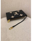 LOUIS VUITTON BI-COLOR MONOGRAM EMPREINTE LEATHER WALLET 