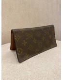 LOUIS VUITTON BI-FOLD MONOGRAM CANVAS LONG WALLET