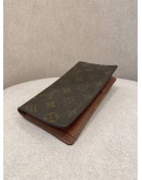 LOUIS VUITTON BI-FOLD MONOGRAM CANVAS LONG WALLET