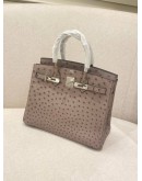 HERMES BIRKIN 30 OSTRICH LEATHER SHW