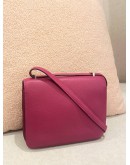 HERMES CONSTANCE 18 ROSE POURPRE EPSOM PHW BAG STAMP C YEAR 2018 