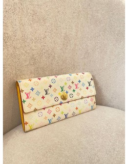 LOUIS VUITTON MONOGRAM MULTICOLOR CANVAS LONG WALLET 