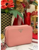 PRADA 1NF674 MINI SAFFIANO CROSSBODY BAG IN PINK SAFFIANO LEATHER -FULL SET-