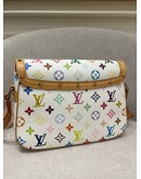 LOUIS VUITTON SOLOGNE MULTICOLOR MONOGRAM CROSSBODY BAG WITH NOTE BOOK 