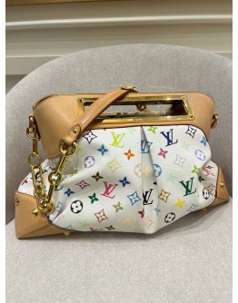 LOUIS VUITTON JUDY MM MULTICOLOR MONOGRAM CANVAS BAG