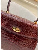 LOUIS VUITTON CROCODILE CLASSIC TOP HANDLE BAG