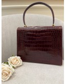 LOUIS VUITTON CROCODILE CLASSIC TOP HANDLE BAG