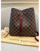 LOUIS VUITTON NEO NEO RED POUDRE BUCKET BAG