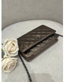 CHANEL WOC WALLET ON CHAIN GHW BAG