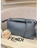 FENDI CROSSBODY MEDIUM BY THE WAYS IN LIGHT BLUE WITH LEATHER STRAP