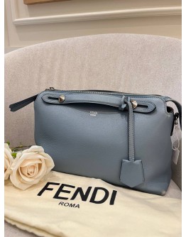 FENDI CROSSBODY MEDIUM BY THE WAYS IN LIGHT BLUE WITH LEATHER STRAP