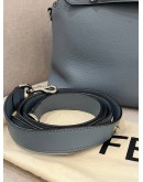 FENDI CROSSBODY MEDIUM BY THE WAYS IN LIGHT BLUE WITH LEATHER STRAP