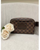 LOUIS VUITTON BROWN DAMIER EBENE CANVAS BROOKLYN BUMBAG