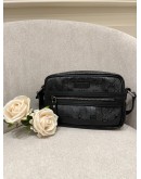 (LIKE NEW) GUCCI BLACK GG IMPRIME CROSSBODY BAG