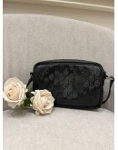 (LIKE NEW) GUCCI BLACK GG IMPRIME CROSSBODY BAG