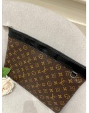 LOUIS VUITTON BROWN MONOGRAM MACASSAR DISCOVERY DAILY POCHETTE