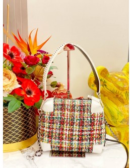 CHANEL TWEED STREET ALLURE CAMERA BAG