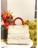 CHRISTIAN LACROIX BLING GOLD SATCHEL LEATHER BAG 