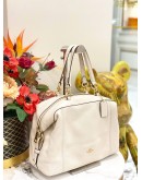 COACH WHITE HANDLE BAG WITH STRAP