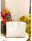 HERMES BIRKIN 30 BAG IN CRAIE EPSOM LEATHER -FULL SET-