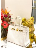 HERMES BIRKIN 30 BAG IN CRAIE EPSOM LEATHER -FULL SET-