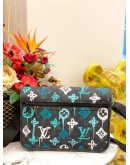 (LIKE NEW) LOUIS VUITTON ARCHY MESSENGER MM IN GRAFITTI MULTICOLOR COATED CANVAS