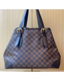 LOUIS VUITTON HAMPSTEAD M DAMIER EBENE CANVAS BAG