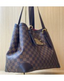 LOUIS VUITTON HAMPSTEAD M DAMIER EBENE CANVAS BAG