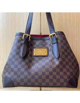 LOUIS VUITTON HAMPSTEAD M DAMIER EBENE CANVAS BAG