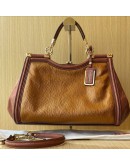 COACH KISSLOCK SADDLE DREAMER BAG WITH STRAPS