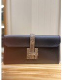 HERMES JIGE ELAN TOUCH BLACK SWIFT AND OMBRE LIZARD