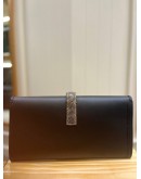 HERMES JIGE ELAN TOUCH BLACK SWIFT AND OMBRE LIZARD