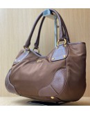 PRADA HANDLE BROWN BAG