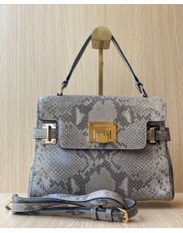 MICHAEL KORS PYTHON SHOULDER BAG