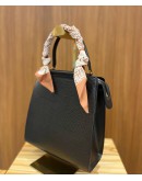 LOUIS VUITTON BLACK EPI LEATHER FIGARI MM BAG