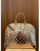 LOUIS VUITTON LIMITED EDITION GOLD MONOGRAM MIRROR ALMA GM BAG