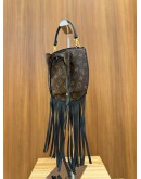 LOUIS VUITTON MONOGRAM FRINGED NOE SHOULDER BAG