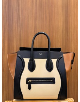 CELINE LUGGAGE TRICOLOR HANDLE BAG