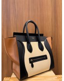 CELINE LUGGAGE TRICOLOR HANDLE BAG