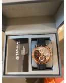 2017 TAG HEUER CARRERA CALIBRE 16 CHRONOGRAPH REF CV2013 BROWN DIAL AUTOMATIC 41MM AUTOMATIC WATCH -FULL SET-