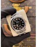(UNUSED) 2023 ROLEX EXPLORER 1 REF 124270 BLACK DIAL 36MM AUTOMATIC WATCH -FULL SET-