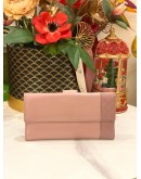 GUCCI MICROGUCCISSIMA CONTINENTAL FLAP WALLET LIGHT PINK